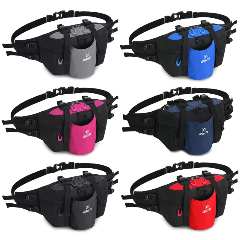 

H4GF Running Belt Waist Pack - Water Resistant Runners Belt Fanny Pack for Hiking Fitness Adjustable Running Pouch for Phone