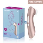 Satisfyer Pro 2 + сосательные Вибраторы G spot пара силиконовая Вибрация сосков присоски секс-игрушки для женщин UYO Стимулятор клитора Секс