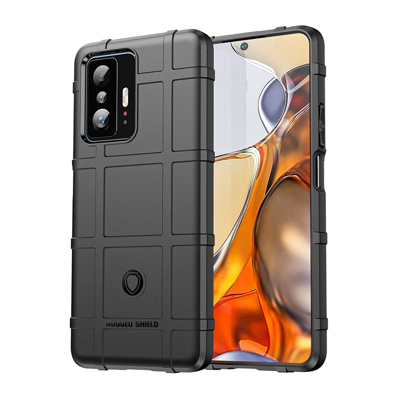 

For Xiaomi11T Case Rugged Fiber Shield Case For Redmi Note 10 10S 10Pro 9S 9T 9A 9C 8Pro Mi 11Lite POCO X3 M3 Shockproof Cover