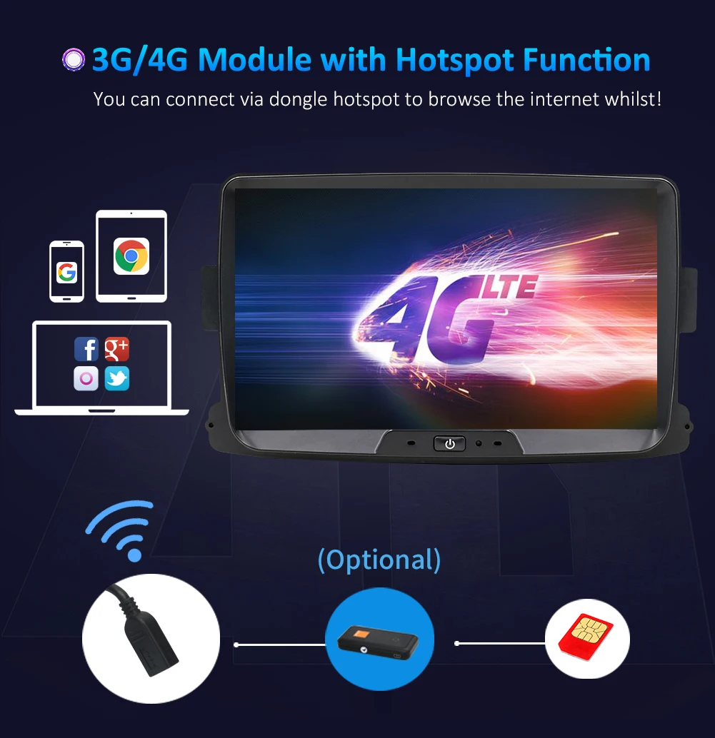 Автомобильная магнитола Android 9,0 Automotivo 1 Din для Dacia/Sandero/Duster/Captur/Lada/Xray 2/Logan 2 gps rom 32G