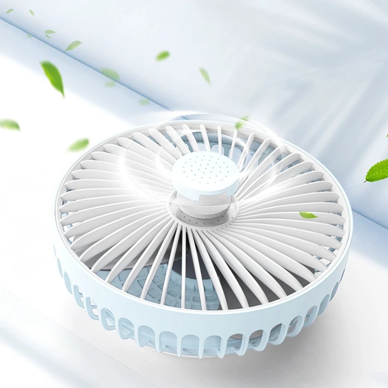 3 скоростной портативный USB Перезаряжаемый подвесной вентилятор для зонта Ручной