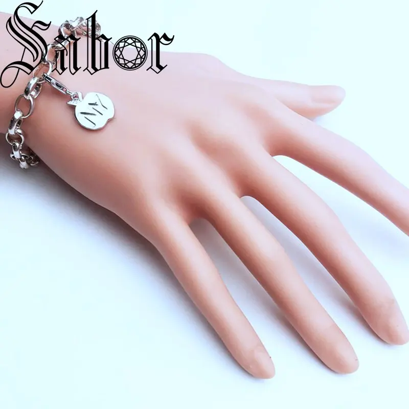 Очаровательная подвеска с большим яблоком модные ювелирные изделия трендовый