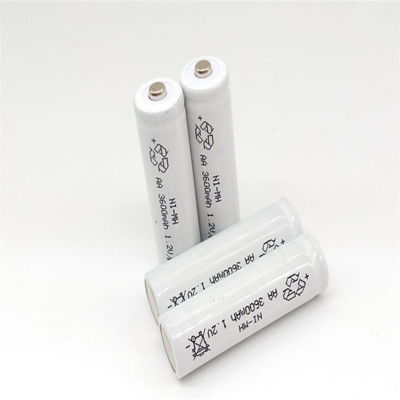 Бесплатная доставка 4XAA игрушки 1 2 V Ni MH батарея 3600mAh аккумуляторная батареи AA для