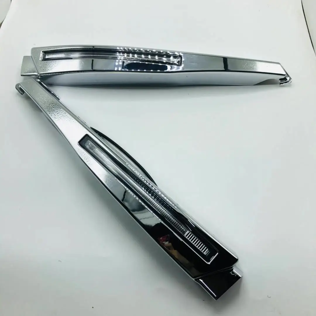 1 пара автомобильные белые светодиодные дневные ходовые огни противотуманные