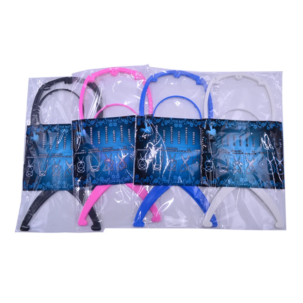 1 шт. пластиковая подставка для парика красочные Регулируемые Пластиковые