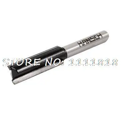 

0.26" Shank 1.18" Double Flute Carbide Tipped Straight Flute Router Bit