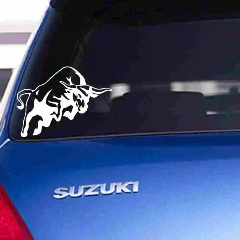 Буйвол Бык Корова Авто Грузовик окно веселый автомобиль наклейка бампер