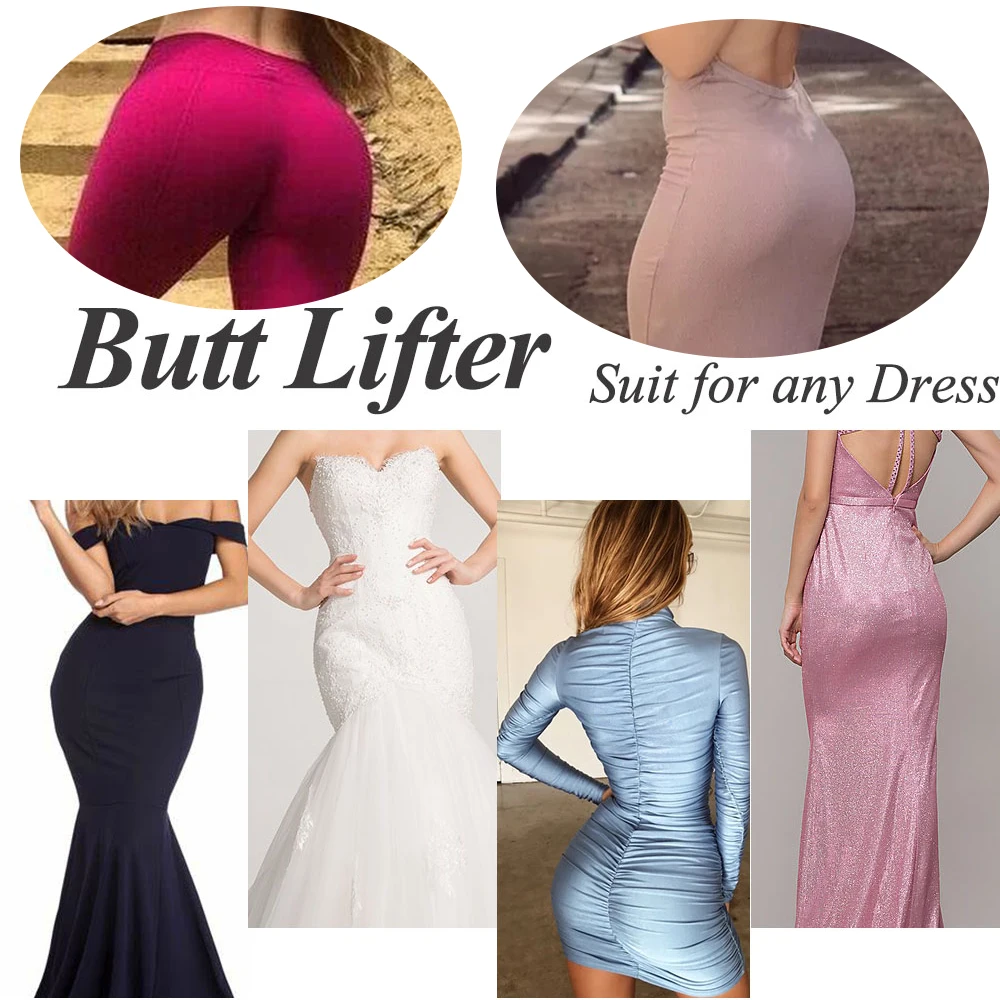 Трусики размера плюс с мягкими подкладами увеличивающие бедра Корректирующее