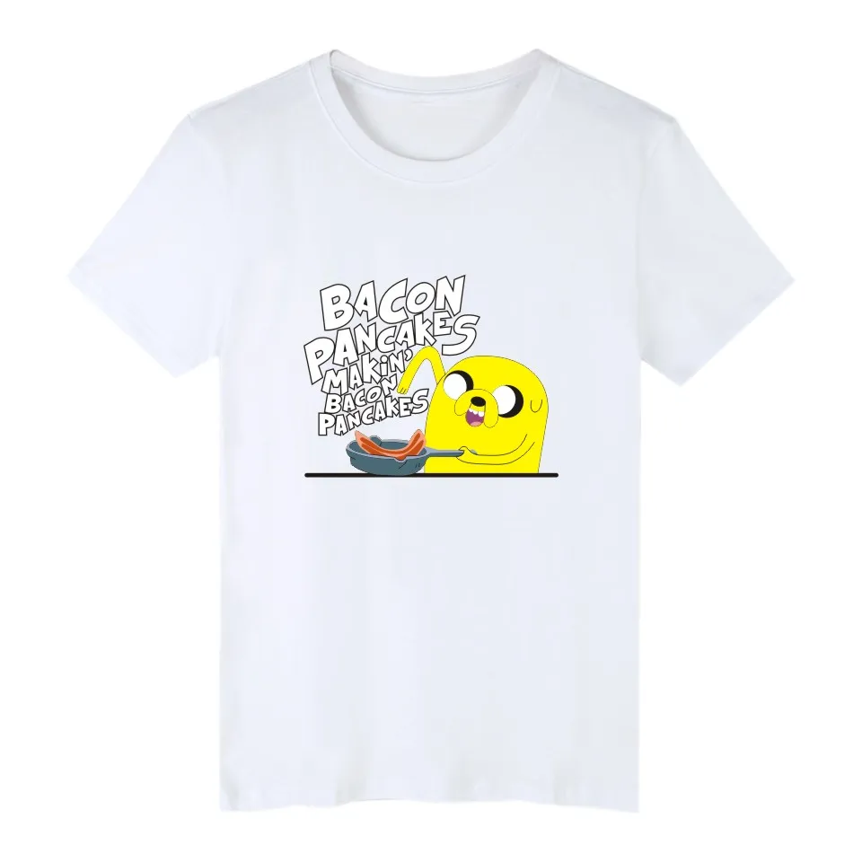 Футболка женская хлопковая с коротким рукавом модная рубашка принтом лица Финна