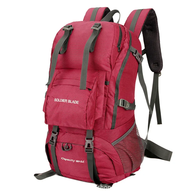 

Unisex Travel Backpack Waterproof Wear-resistant Breathable Outdoor Bag Hiking Camping Large-capacity Mountaineering Bag