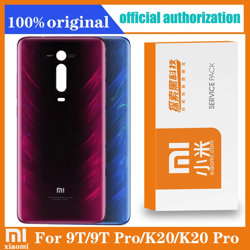 Оригинальная Задняя стеклянная крышка для Xiaomi Mi 9T MI9T pro/Redmi k20 pro Крышка Сменный