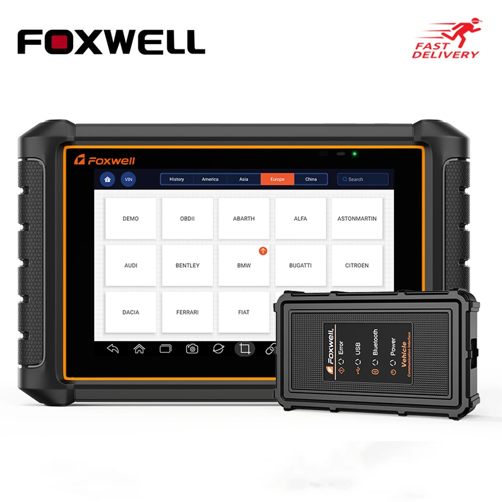 

FOXWELL GT65 Diagnositc Automotive Scanner OBD2 Diagnose ABS Bleeding DPF BRT Multi-Languages EOBD Obd 2 Car Code Reader Scan