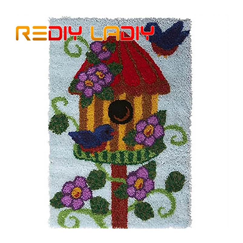 Набор крючков с защелкой сделай свой собственный ковер подушка для вязания