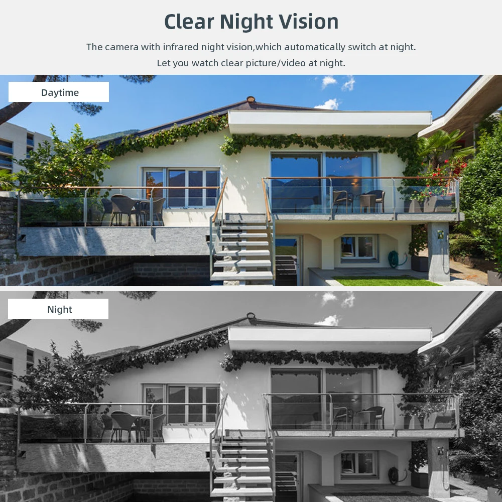 Дешево Беспроводная IP-камера с солнечной батареей, 3 Мп, поддержка Alexa Google Home Дешево Беспроводная IP-камера с солнечной батареей, 3 Мп, поддержка Alexa Google Home