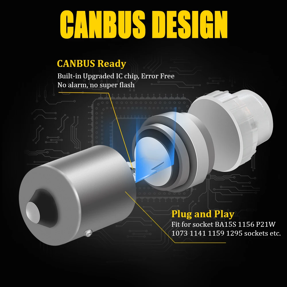 KAMMURI белый Canbus P21W Светодиодный лампа для Skoda Superb Octavia 2 MK2 FL 1Z A5 2009 2010 2011 2012 2013