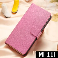 flip phone cover for xiaomi mi 11i case pu leather wallet book coque on xiao mi 11 i magnetic card protective funda hoesje case