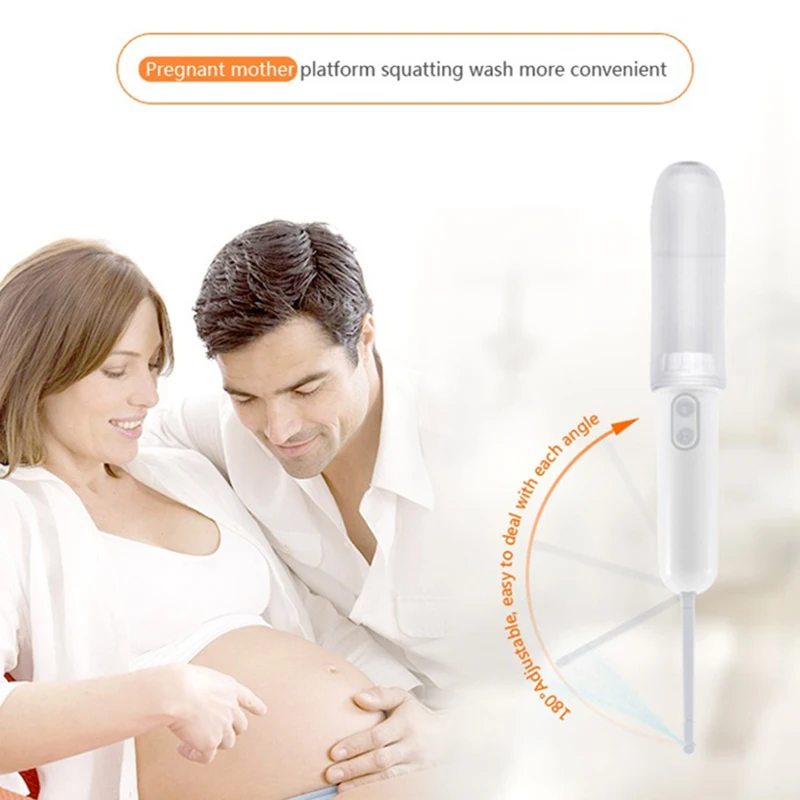 Portable Travel Bidet Spray Bottles Sprayer IPX7 Waterproof Electric with Automatic Decompressi | Обустройство дома