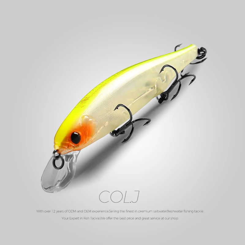 

2021 New Best price Riprizer 110 jerking bait 11cm 15g dive 1.5m Wobblers Carp Fishing Lures Artificial Baits tackles