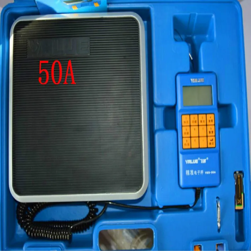 

Electronic Scale VES-50A Precision of The Cold Media Is Called Quantitative Fluorine Balance Scale Refrigeration Tools