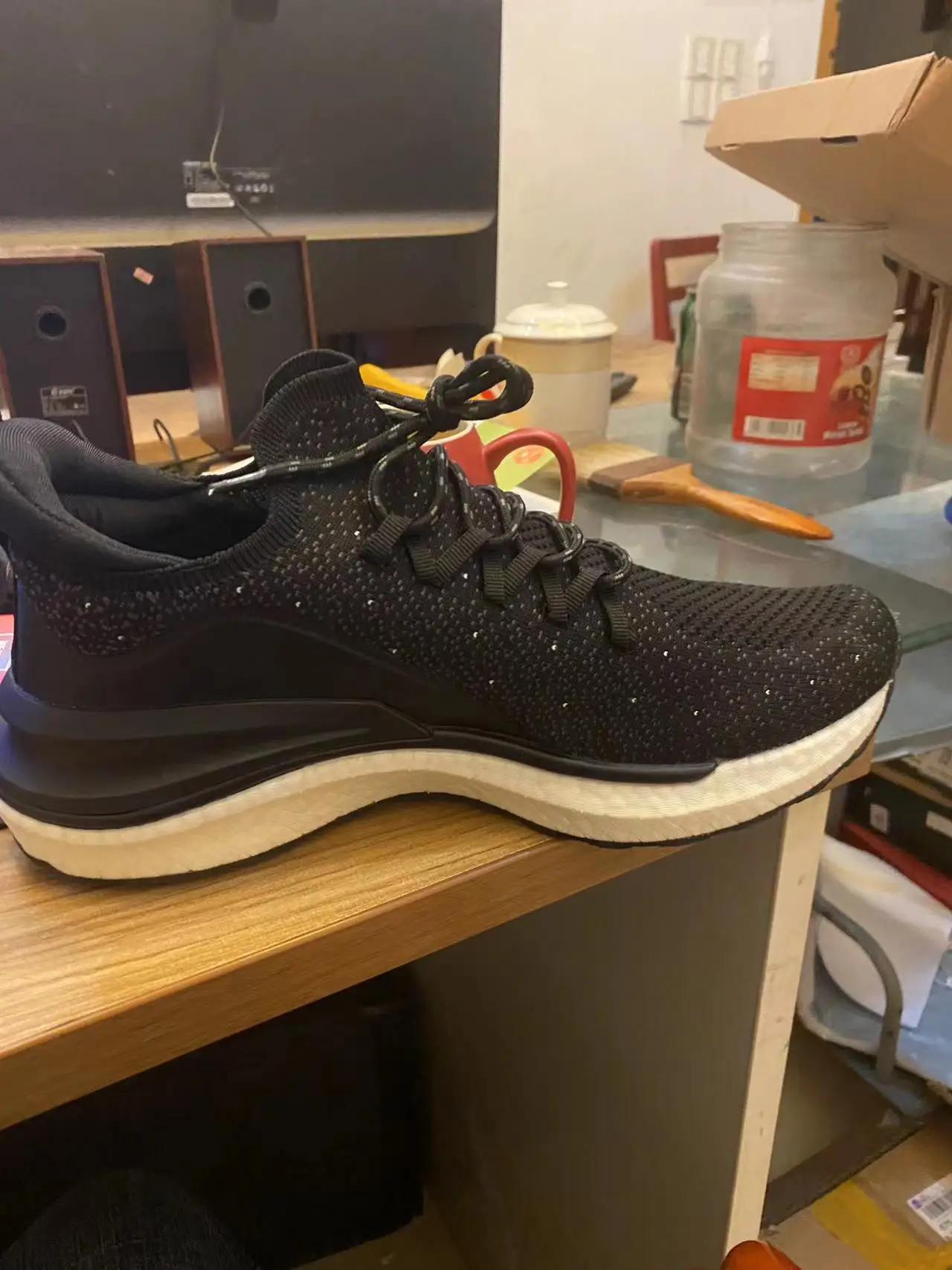 XiaoMi Mijia Men Sport Shoes Sneakers Sneaker 4 4th Running Lightweight Breathable 4D Fly Woven Upper Washable | Спорт и развлечения