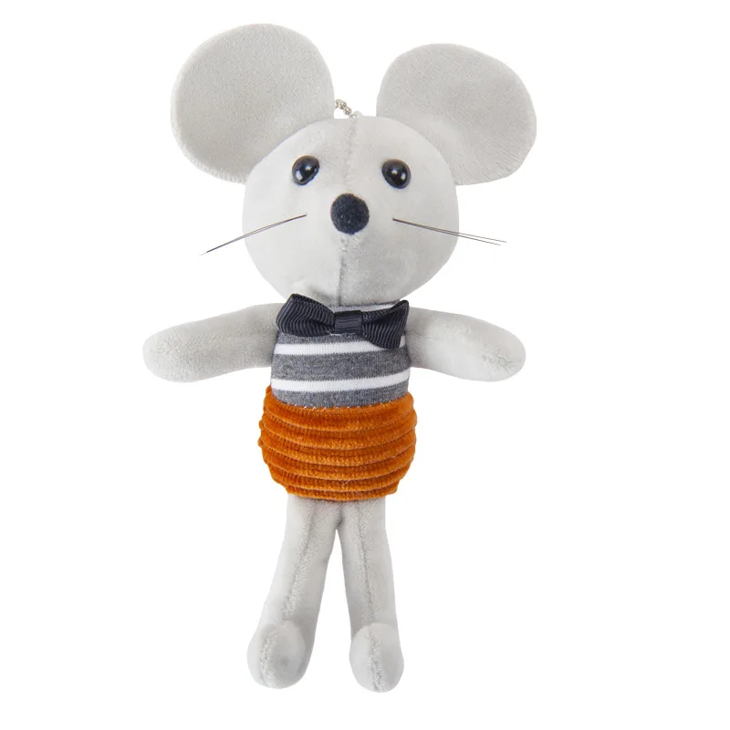 Милые мягкие плюшевые игрушки для детей новогодний талисман галстук-бабочка