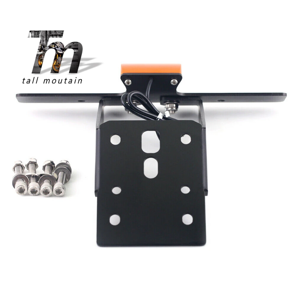 Держатель номерного знака Для KTM DUKE 390 250 RC 125 200 Аксессуары для мотоциклов ЗАДНИЙ