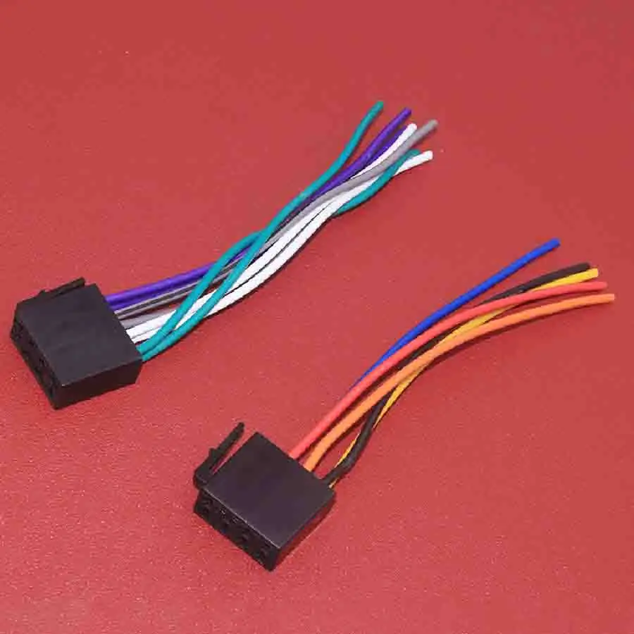 

Универсальный гнездовой переходник JEAZEA Автомобильное CD-радио, комплект штекеров для проводов