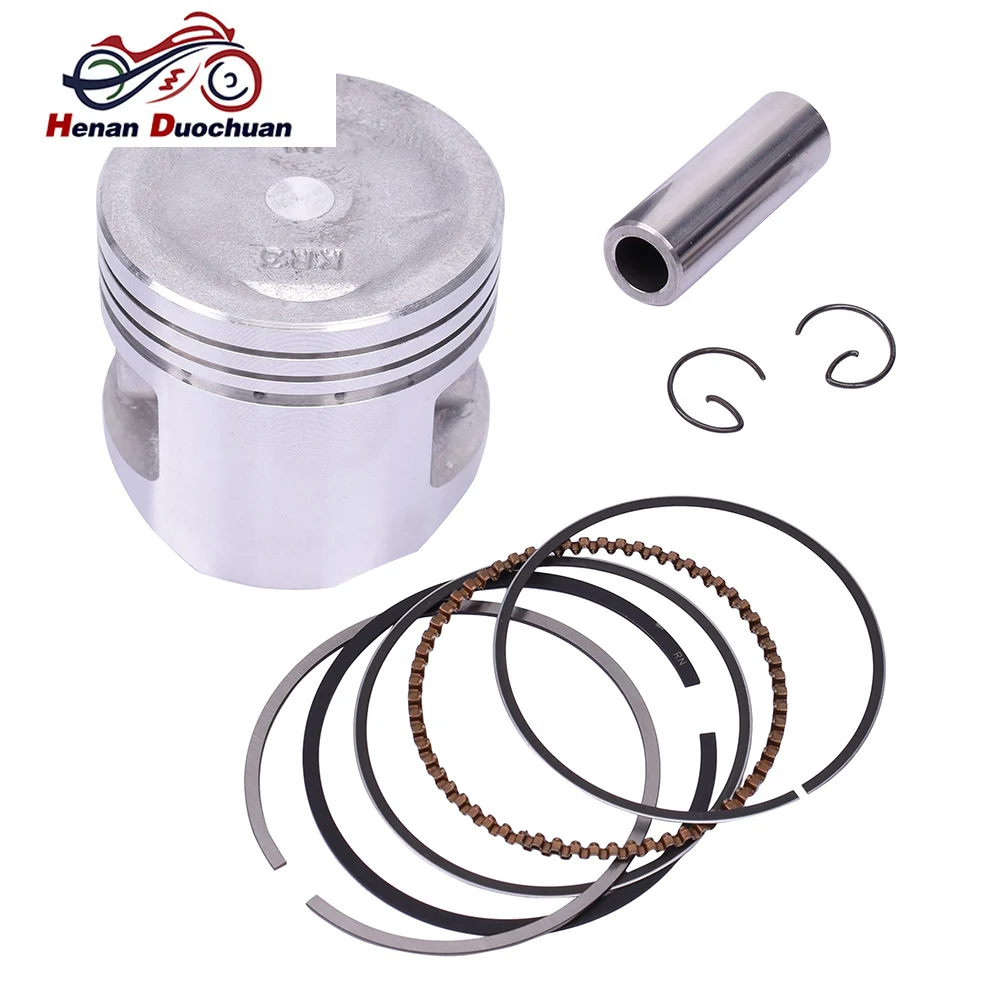 53.75mm Pin 15mm Height 47mm +75 Oversize 0.75 +0.75 mm Motorbike Engine Piston Rings Kit for Honda KR3 CA250 CM250 CA CM 250