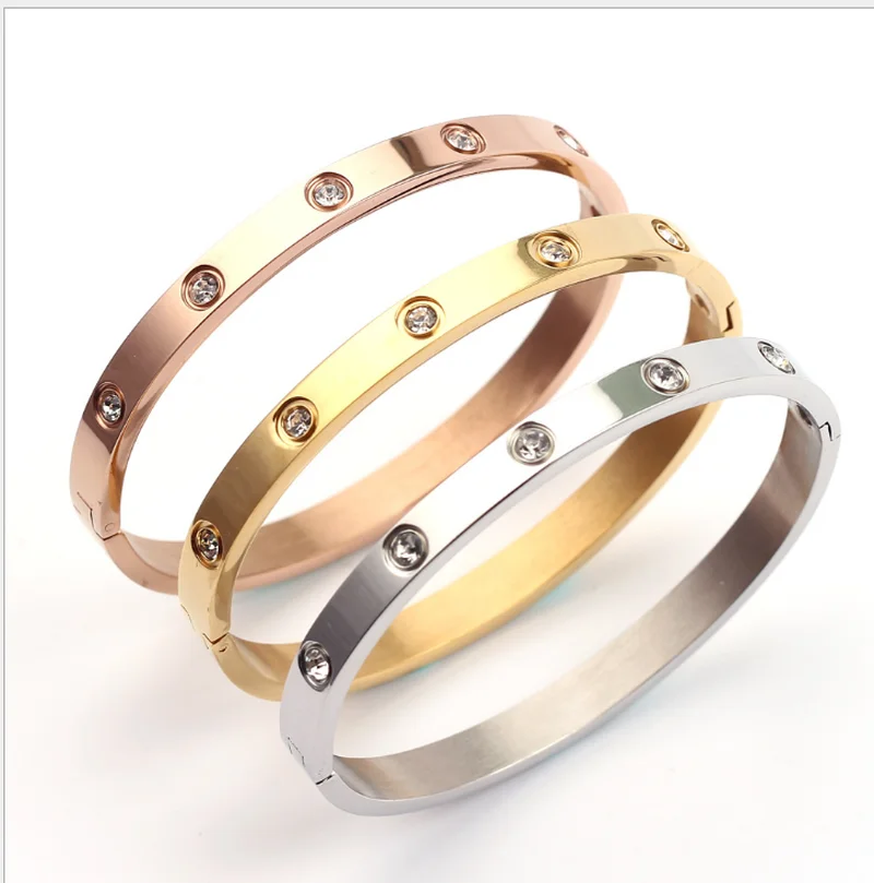 Роскошный титановый классический дизайн браслеты с крестом Регулируемый