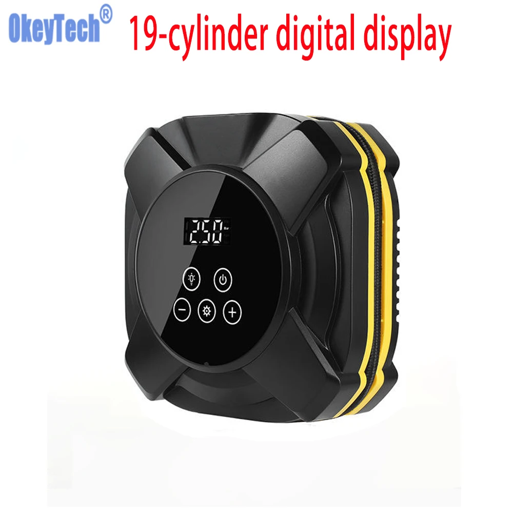 Car Air Compressor Pump 30 Second Quick Inflated Electric Air Pump Digital Tire Inflator Auto Tyre Pumb for Car Moto Bicycles