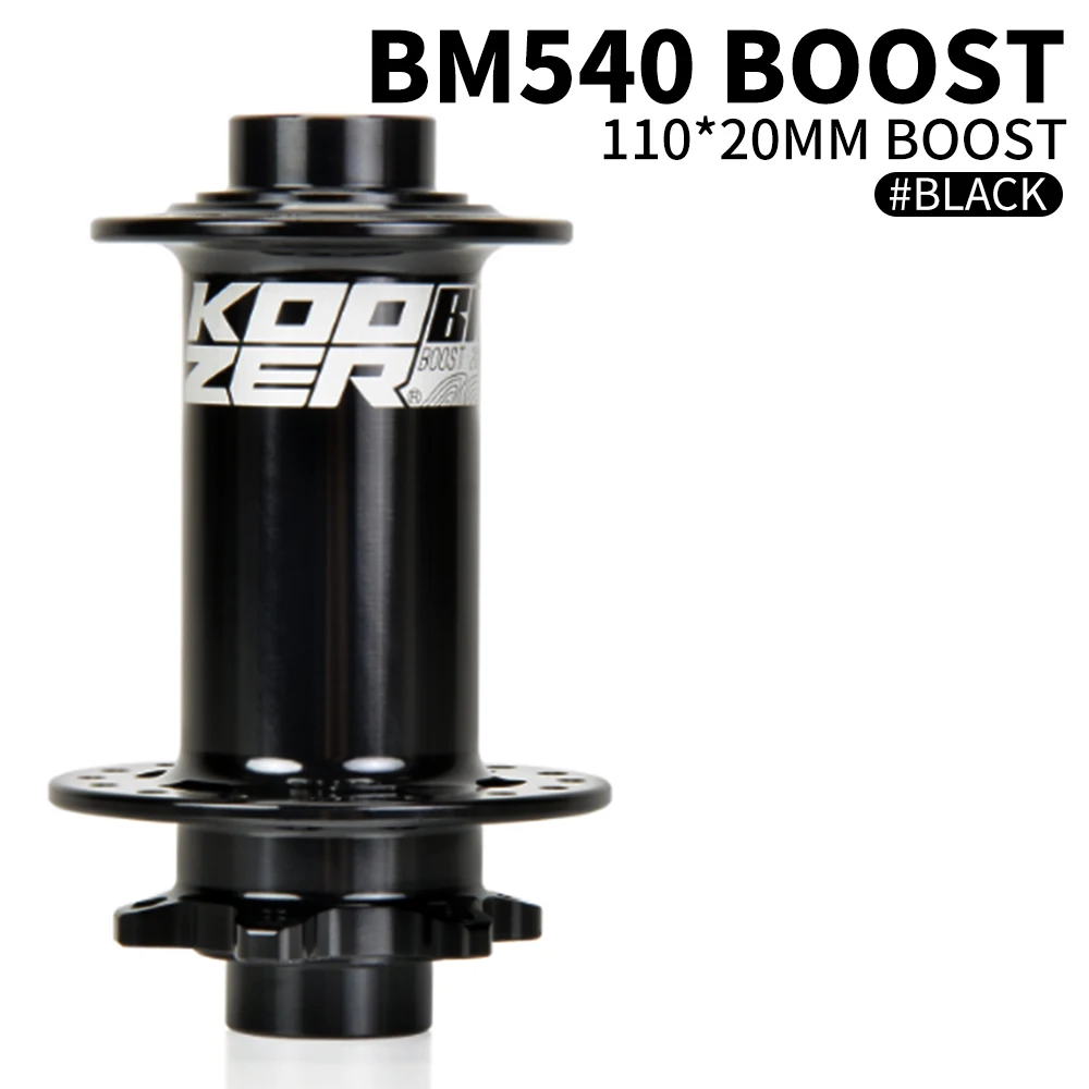 Передняя велосипедная ступица KOOZER BM540 FR/AM/DH горная BOOST or Thru 110*20 мм 32 отверстия 110x15 2