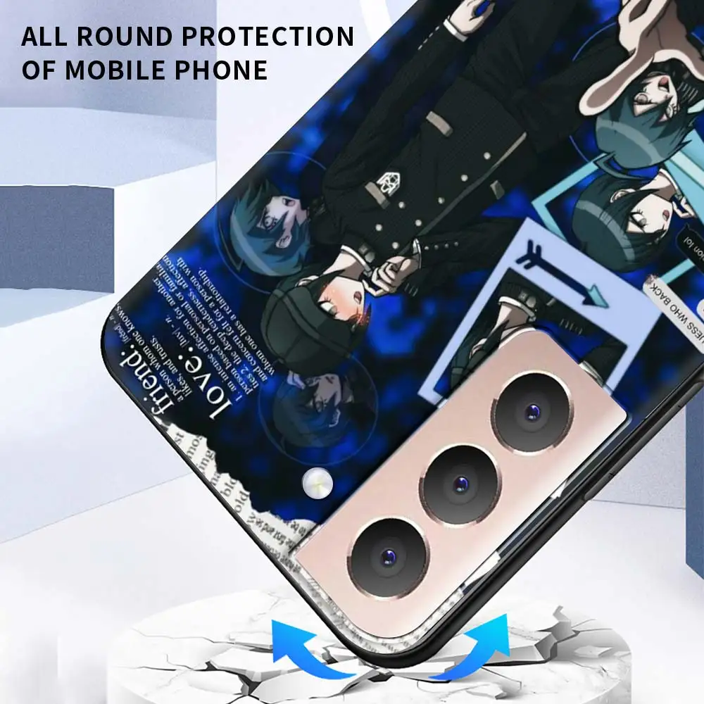 

Silicone Case Coque For Samsung Galaxy S21 Ultra S20 FE 5G S10e S10 S8 S9 S20 Plus S7 Danganronpa V3 Soft Shell Cover Fundas