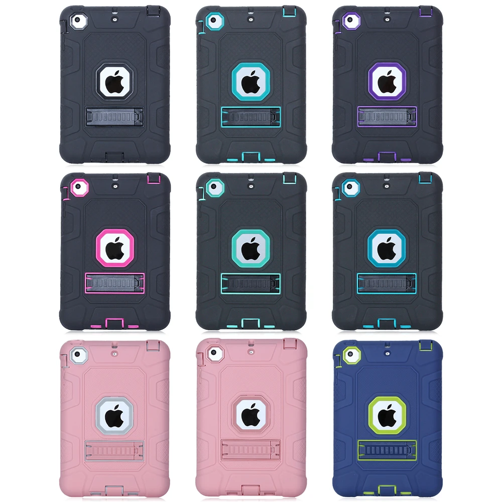 Чехол для iPad Mini 1 2 3 чехол планшета сверхпрочный армированный Mini3 PC + ТПУ