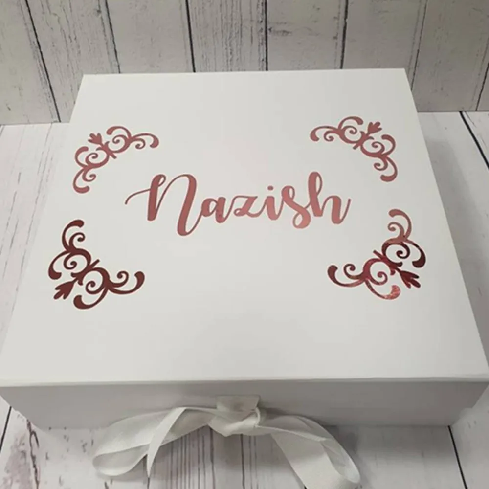 Bridesmaid Proposal Gift Box  Wedding Gift Box   Custom  Made  Thank You Gift Box