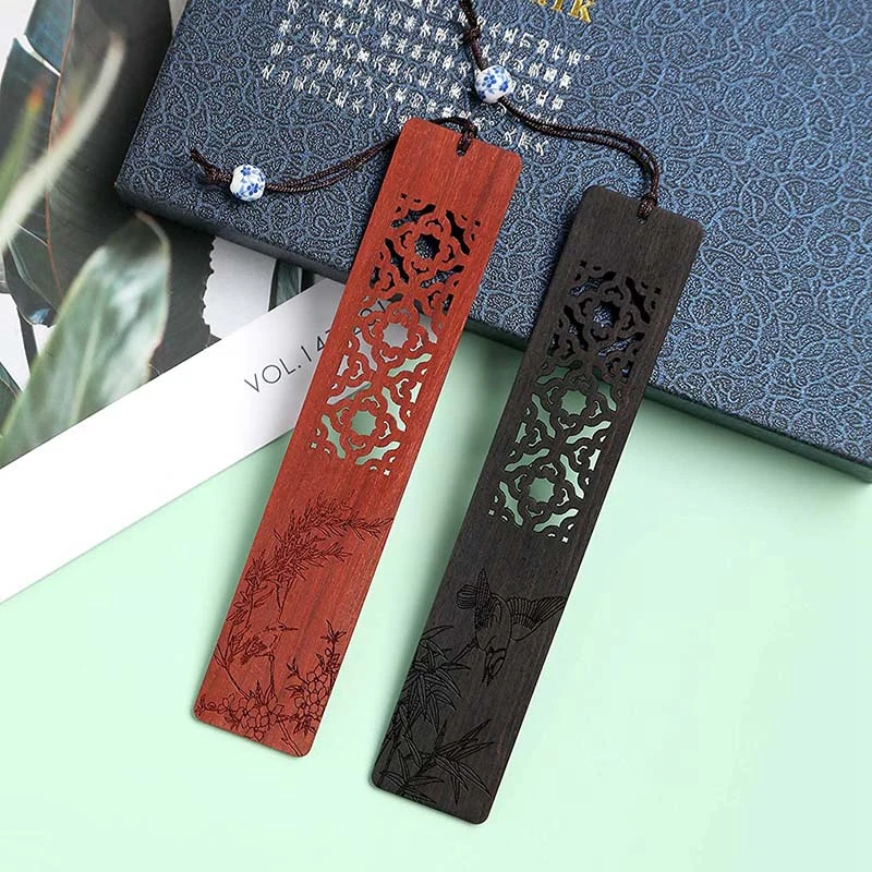 

Unique Gifts - Handmade Natural Wood Bookmarks - Best Gifts