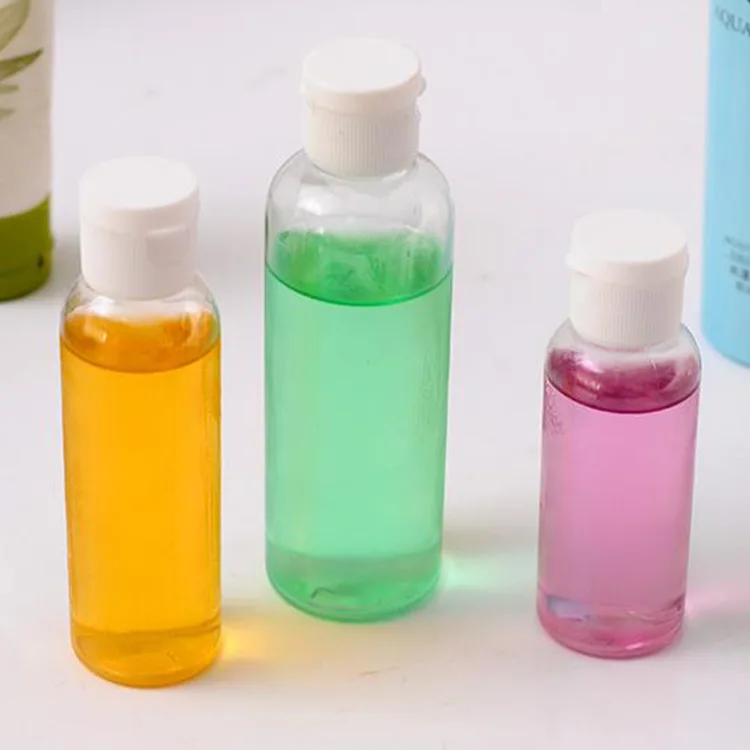 Бутылка для шампуня и лосьона путешествий образец образца продукта по уходу за