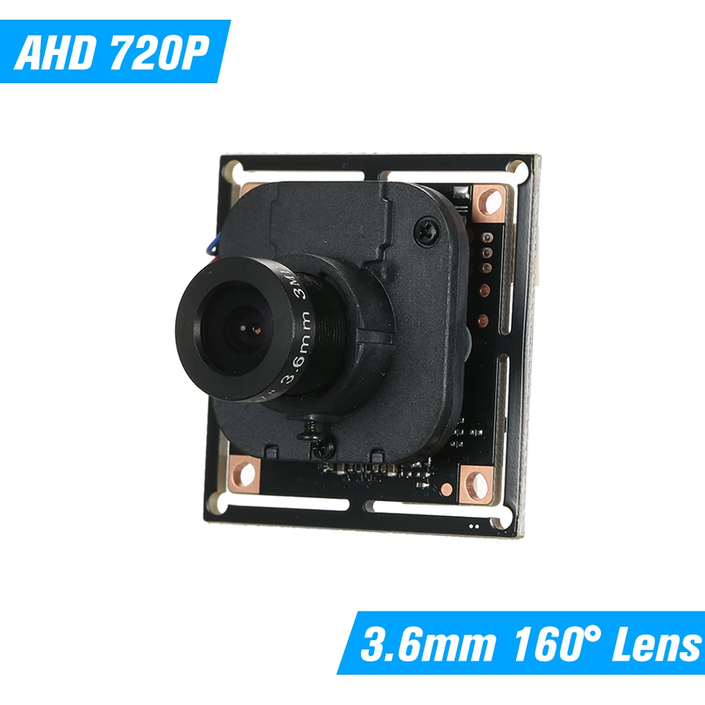 CCTV AHD камера Модуль 3 6 мм 720P 100 мегапиксельная DIY PCB Плата Поддержка XVI для мини PAL