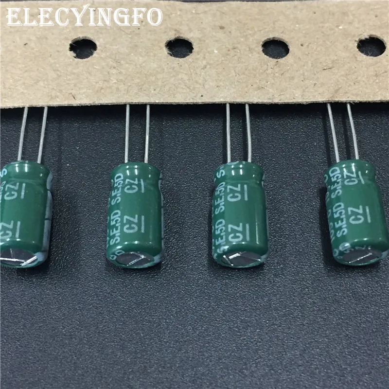 

10Pcs/100Pcs 220uF 16V220uf SUNCON(SANYO) CZ Series 6.3x11mm 16V220uF Aluminum Electrolytic capacitor