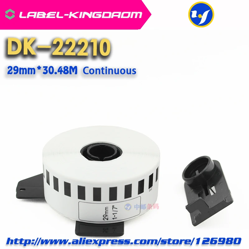 5 рулонов совместимые с Brother ярлыки желтого цвета соответствуют ярлыкам 29 мм * 30 48