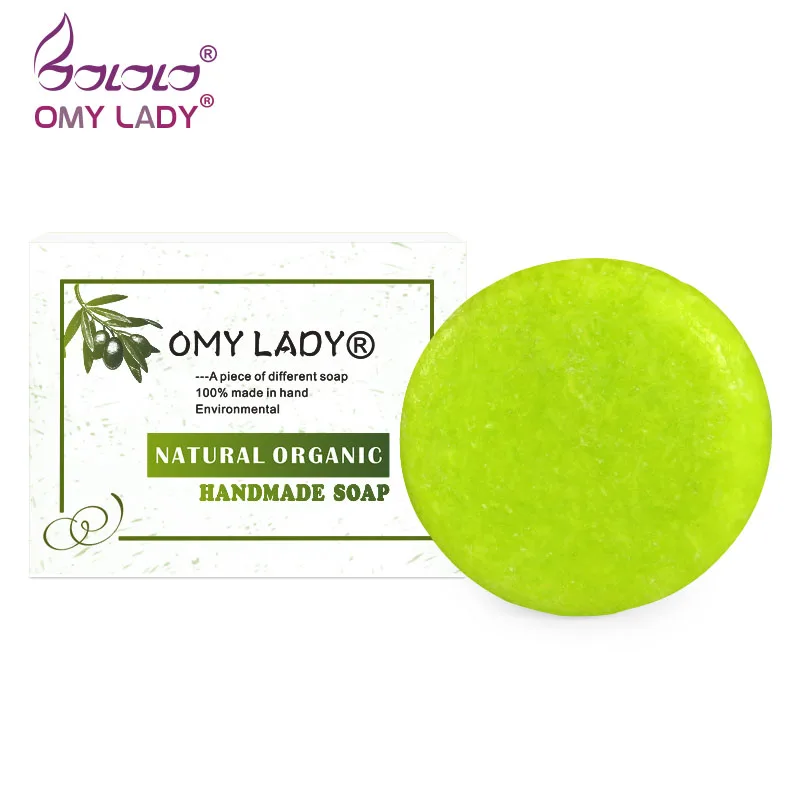 100% чистый натуральный шампунь ручной работы OMYLADY мыло оливковое масло эфирное
