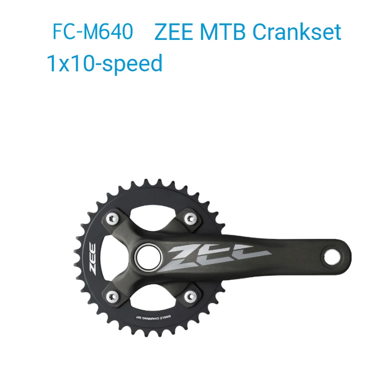

ZEE - FC-M640-MTB диаметра окружности болтов-1x10-speed предназначен для суровых тяжести для занятий велоспортом со резьбовые bb SM-BB52