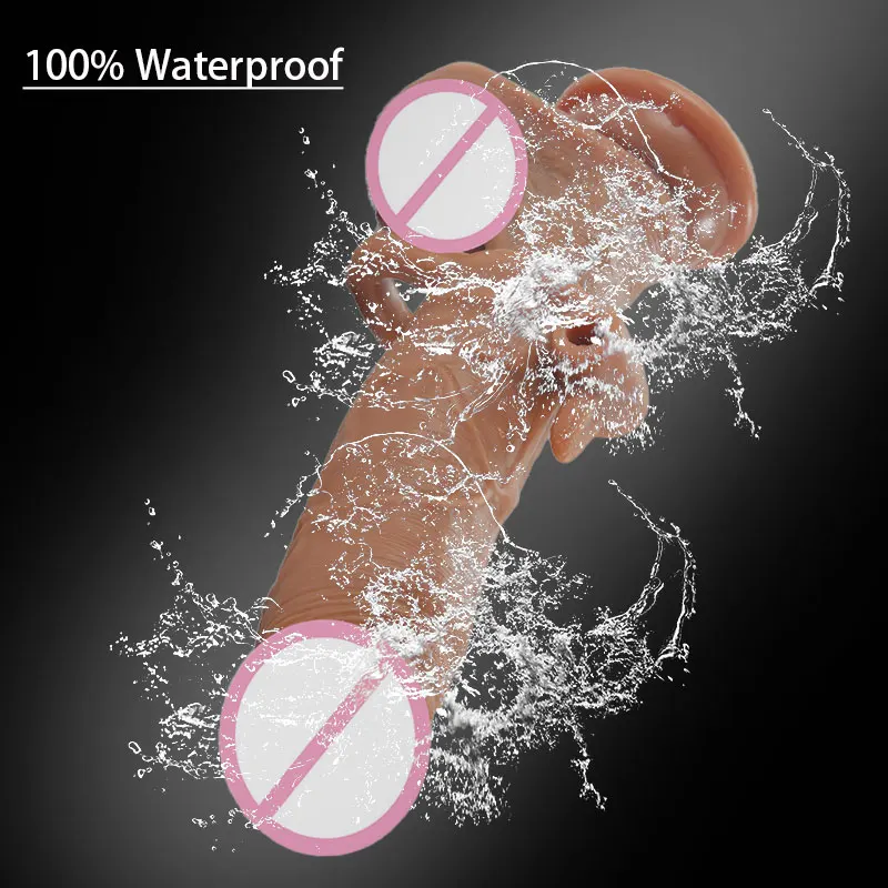 Фаллоимитатор увеличивающий Мужской пенис насадка на вибратор рост