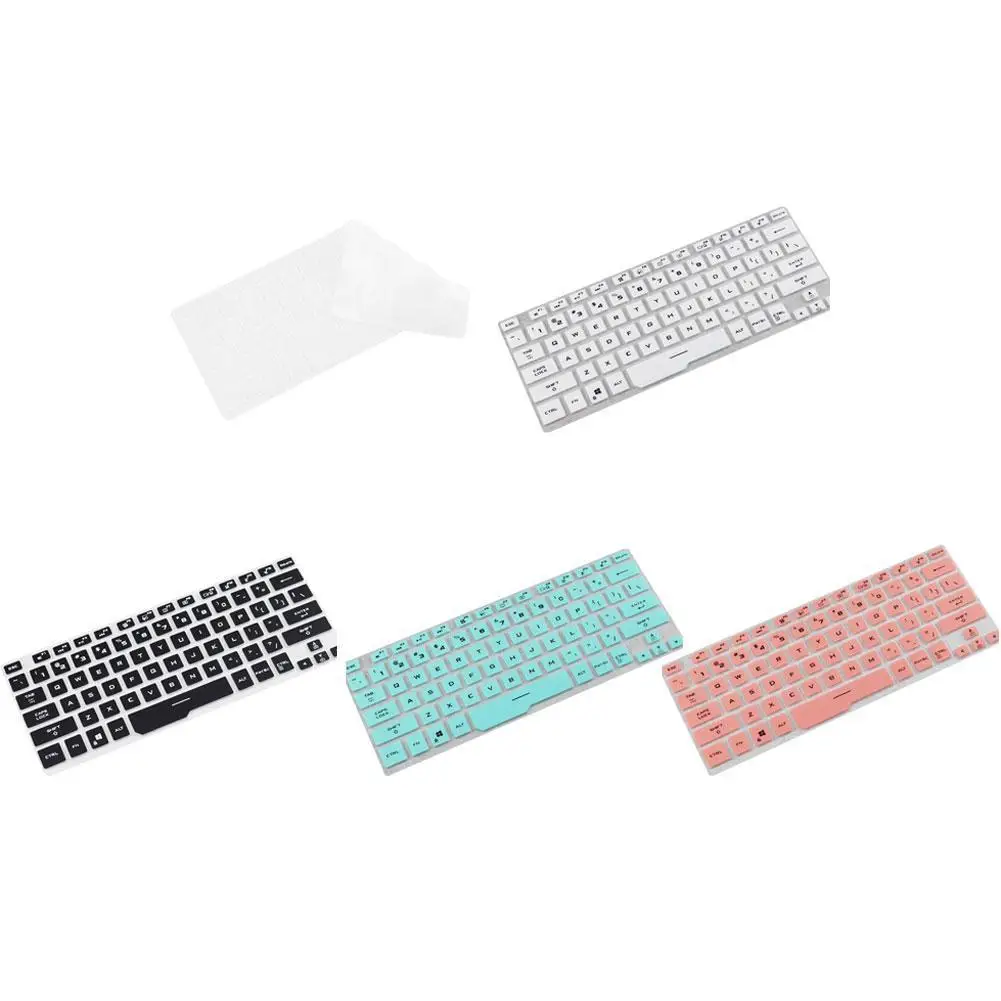 

Силиконовая прозрачная защитная пленка на клавиатуру для 14-дюймового ноутбука