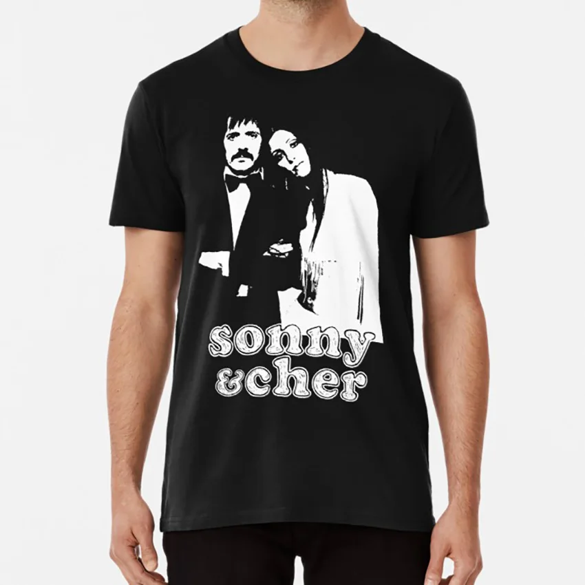

Белая трафаретная футболка с надписью «I Got You Baby», футболка Sonny And Cher 60s, 70s, 80s, Sixties, Seventies, FORTY, Pop Disco