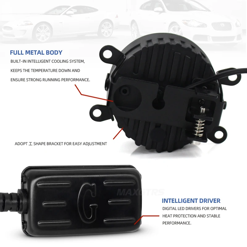Светодиодные противотумансветодиодный фары 2 в 1 3 0 дюйма ДХО сборе для LAND ROVER