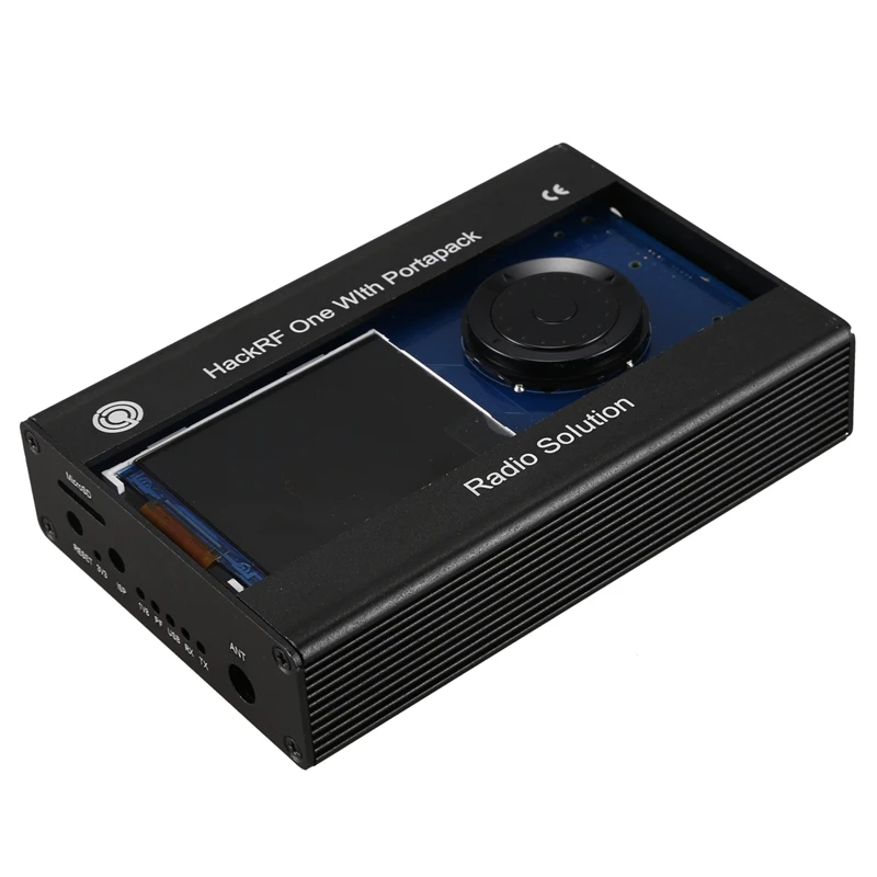 Новая версия PORTAPACK для HACKRF ONE 0.5Ppm TCXO часы металлический чехол SDR программное