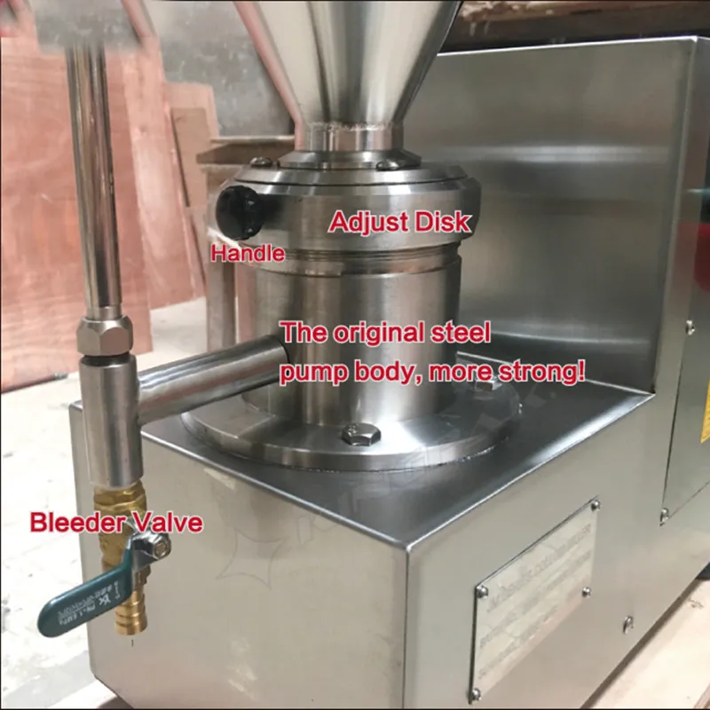 Лабораторная эмульгирующая коллоидная мельница/машина для производства соевого