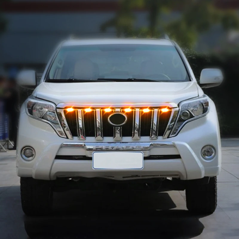 6000K белый/желтый 12 В передняя решетка освещения для Toyota Prado w/TRD Pro гриль только