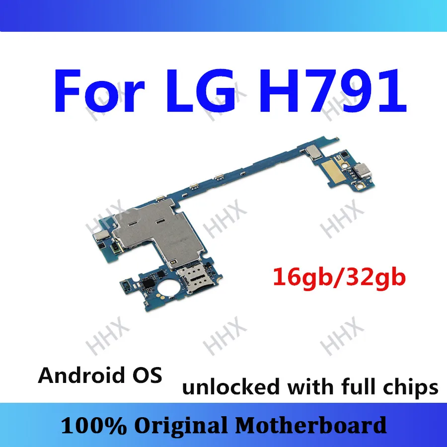 Оригинальная разблокированная материнская плата для LG Nexus 5X H791 16 Гб/32 ГБ с полным чипом панель ОС Android H791 карта/плата заменена логическая плата