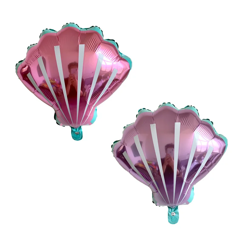 1 шт. новые розовые и фиолетовые воздушные шары для девочек на свадьбу Гавайские в